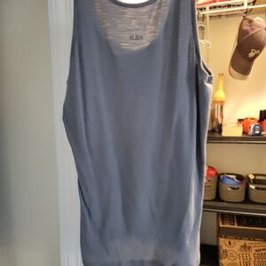Nui merino wool tank xxl gray